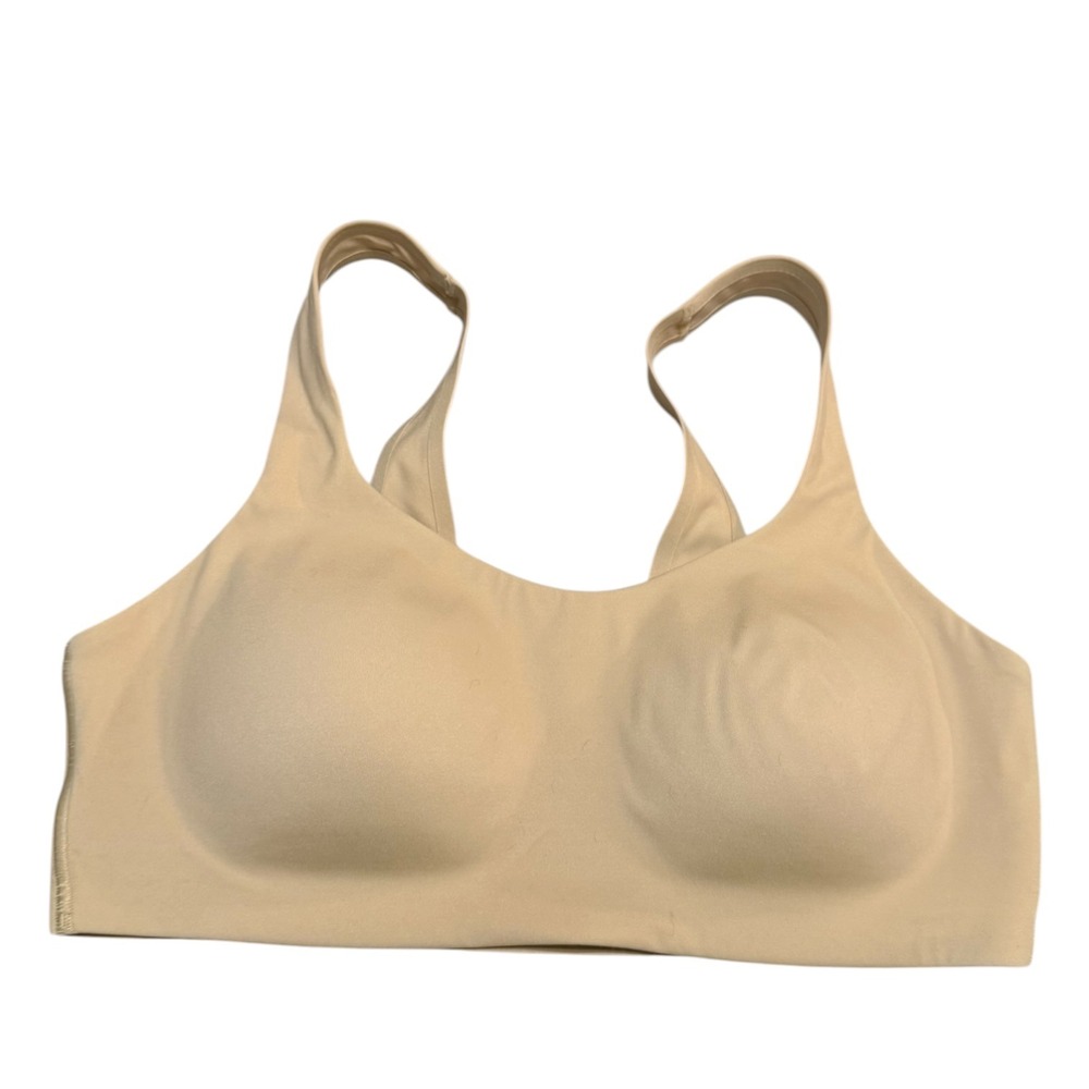 Huug The Daily Embrace Wireless Bra - Size Medium M - Neutral Beige